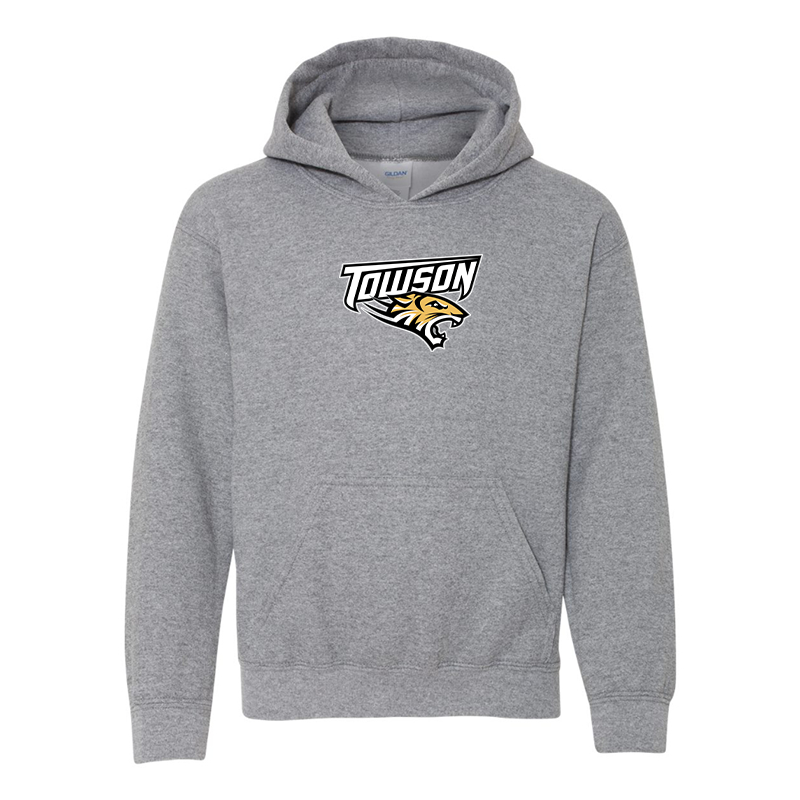 Youth Towson Tigers Gildan Heavy Blend  Hooded Sweatshirt